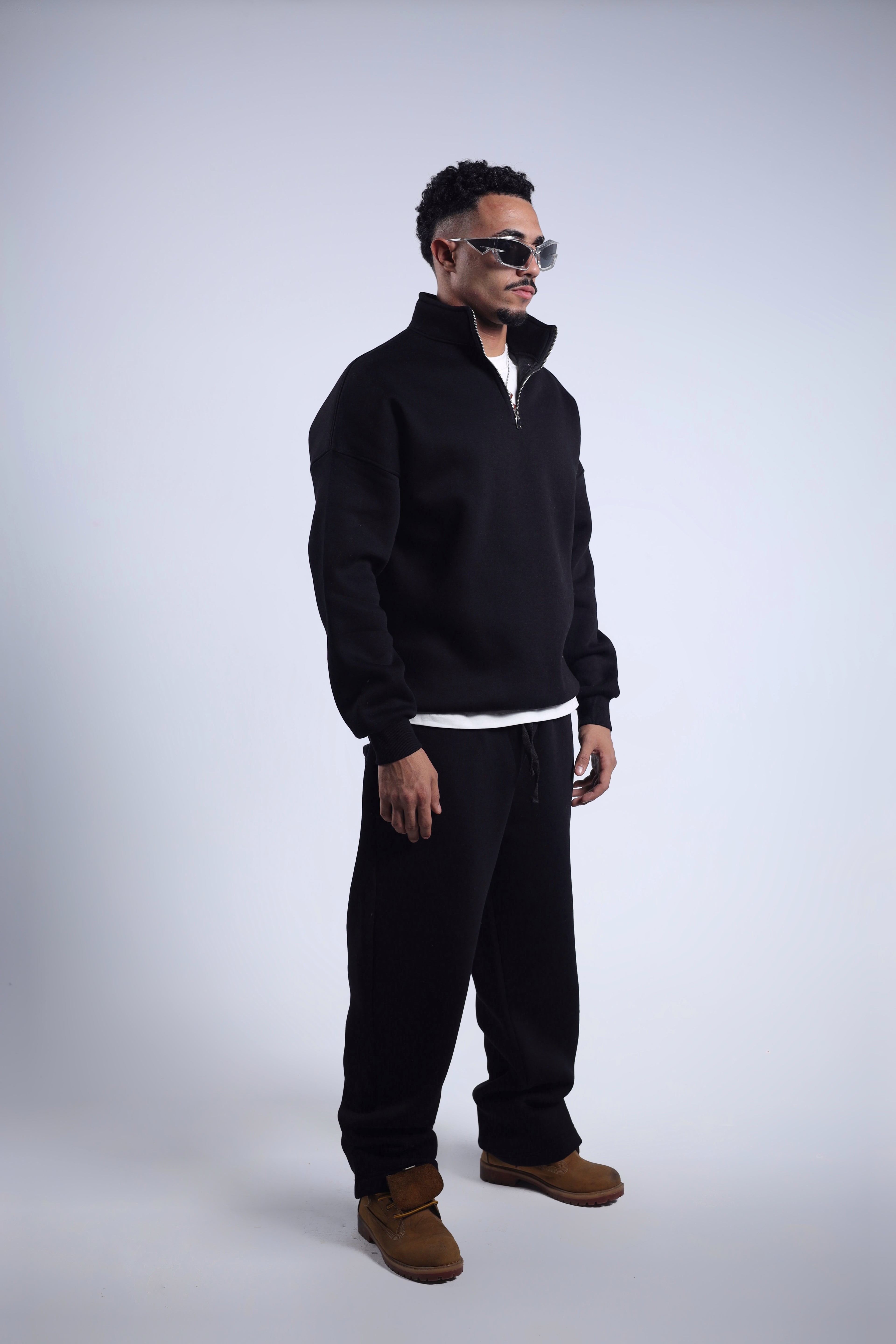 BASIC QWARTER ZIPPER SET