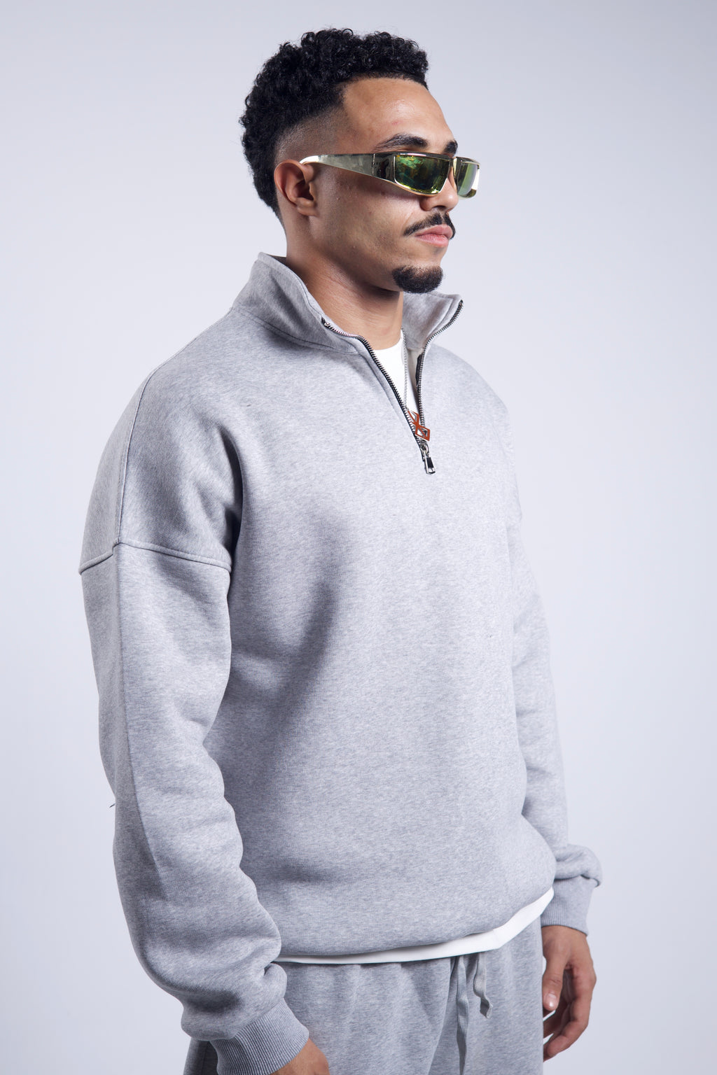 BASIC QWARTER ZIPPER SET