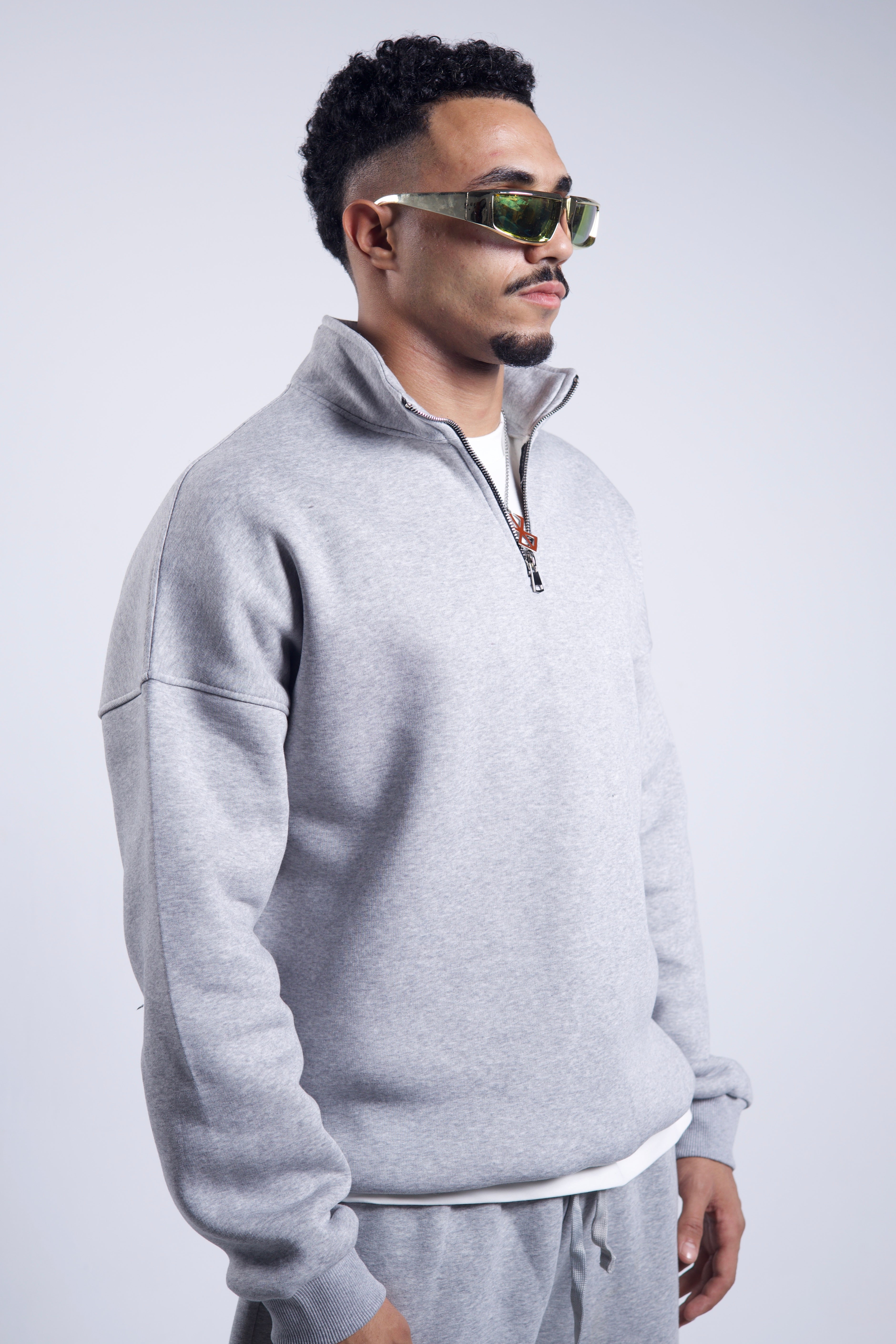 BASIC QWARTER ZIPPER SET