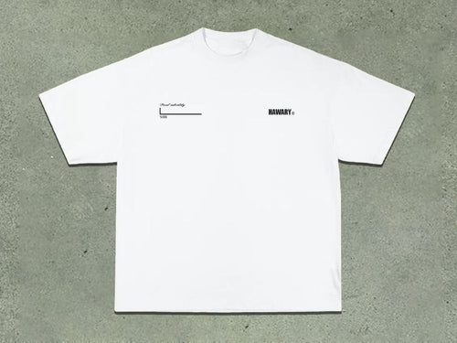 HAWARY BOXFIT WHITE T-SHIRT