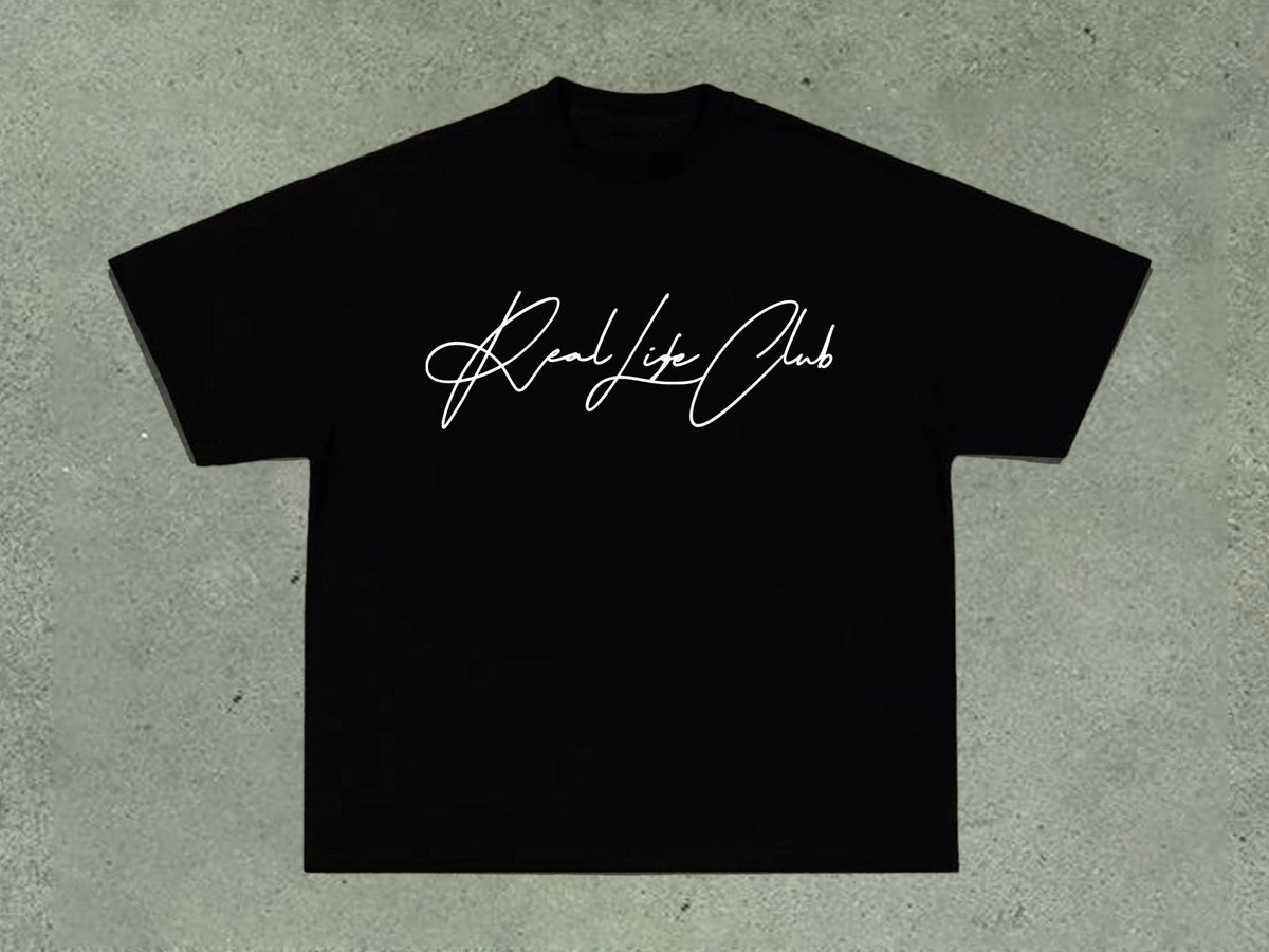 HAWARY BOXFIT BLACK T-SHIRT